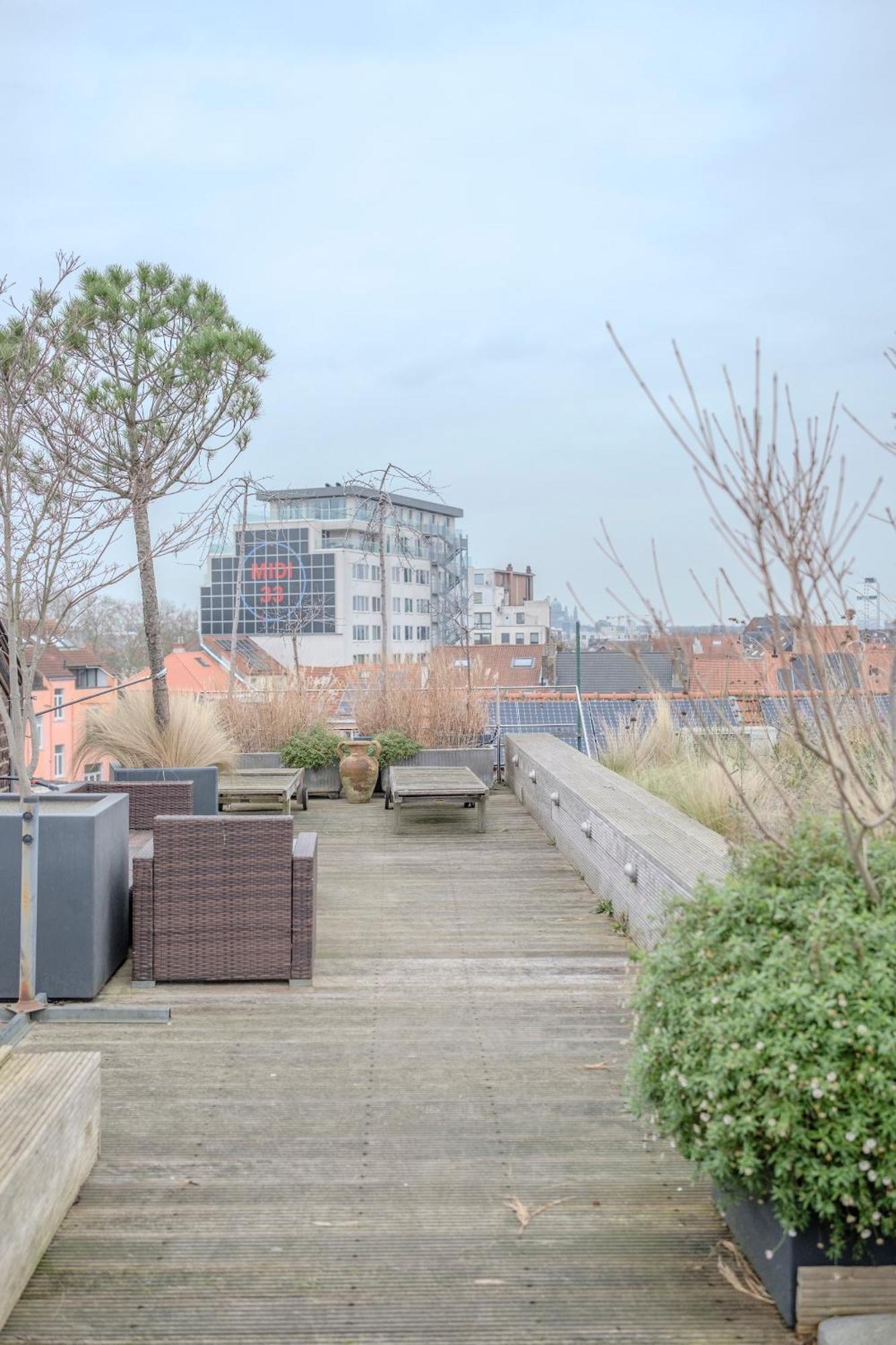 Beautiful Penthouse With Terrace In Apartment Brussels